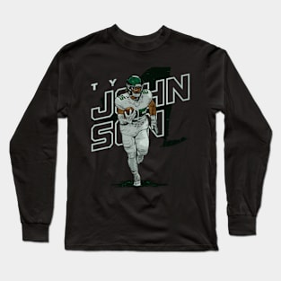 Ty Johnson New York J Player Map Long Sleeve T-Shirt